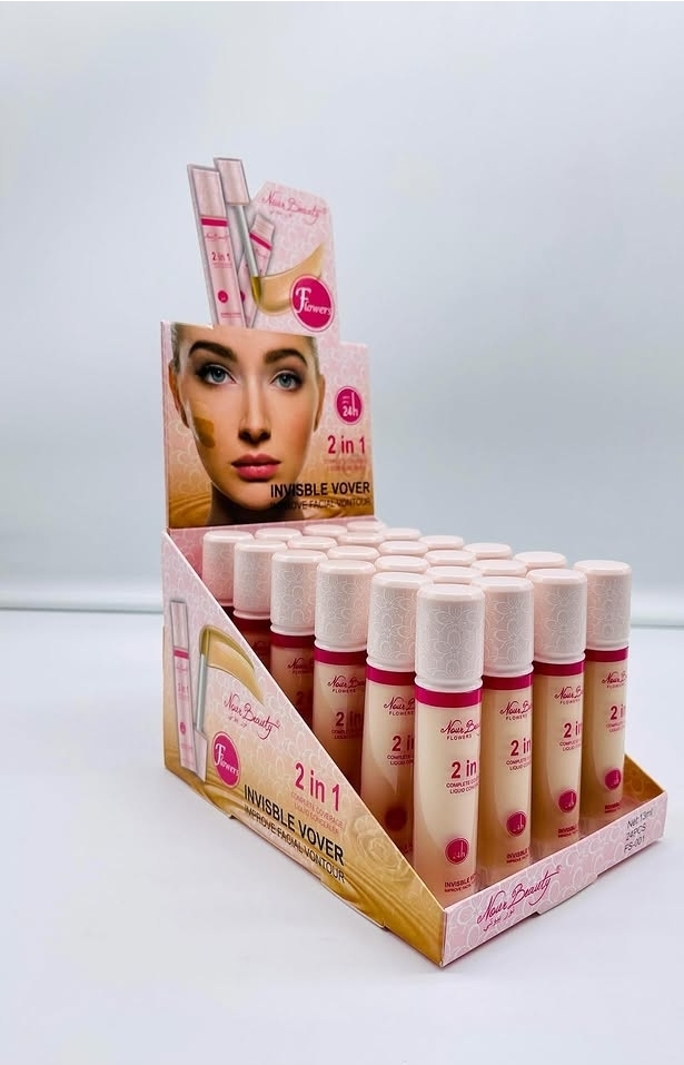 concealer invisible vover 2 in 1 by Nour beauty